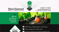 Desktop Screenshot of blackdiamondsoilservices.ca